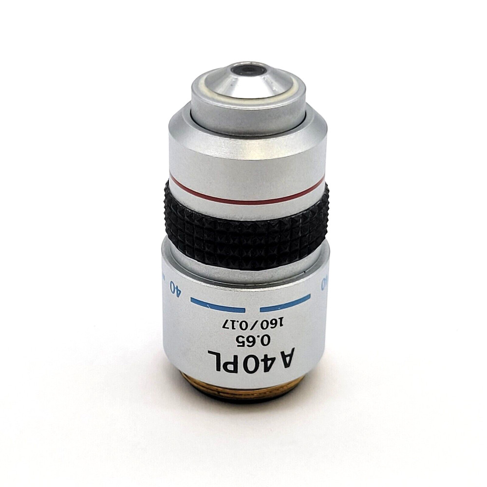 Olympus Microscope Objective A 40x PL Phase Contrast A40PL