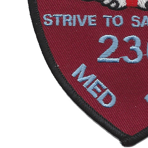 236th Aviation Medical Detachment Patch (Maroon)
