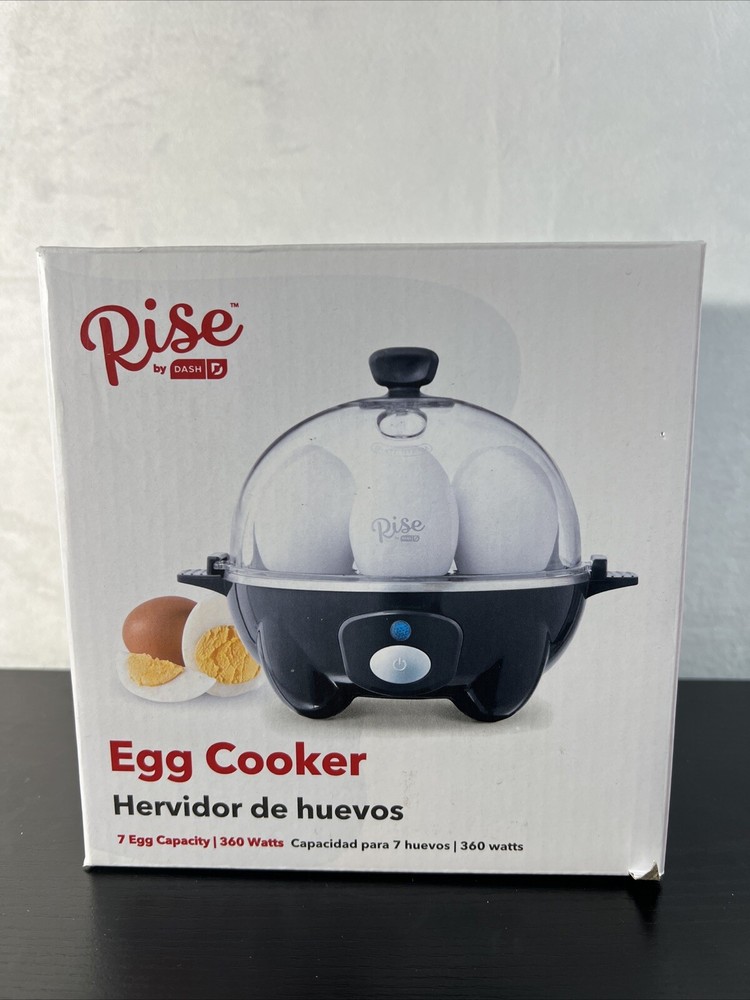 Rise by Dash Black Egg Cooker