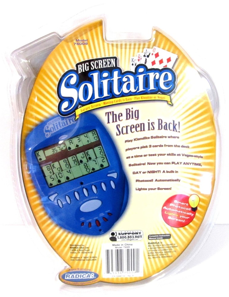 Radica Big Screen Solitaire