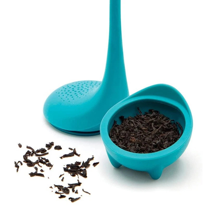 2 Pack Silicone Loch Ness Monster Baby Tea Infuser Gift Tea Steeper & Diffuser