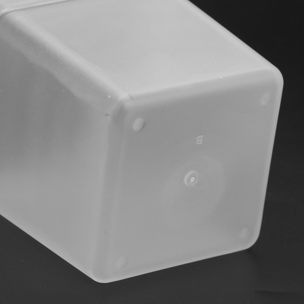 2 Pcs Desktop Storage Box Frosted White Stackable and Stitchable Combination