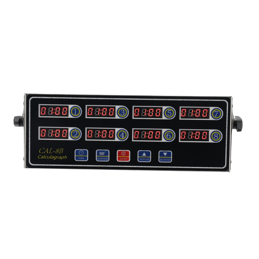 8 Channel Digital Kitchen Timer Deep Fryer Timer Food Cooking Digital Timer