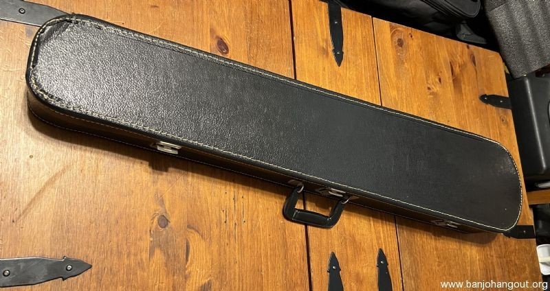 Daniel Doty mountain dulcimer with case and Doty papers