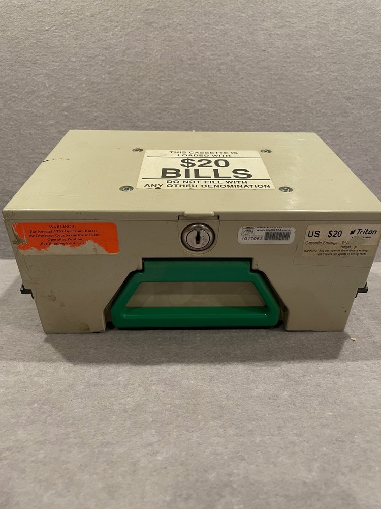TRITON ATM BOX $20 CASSETTE
