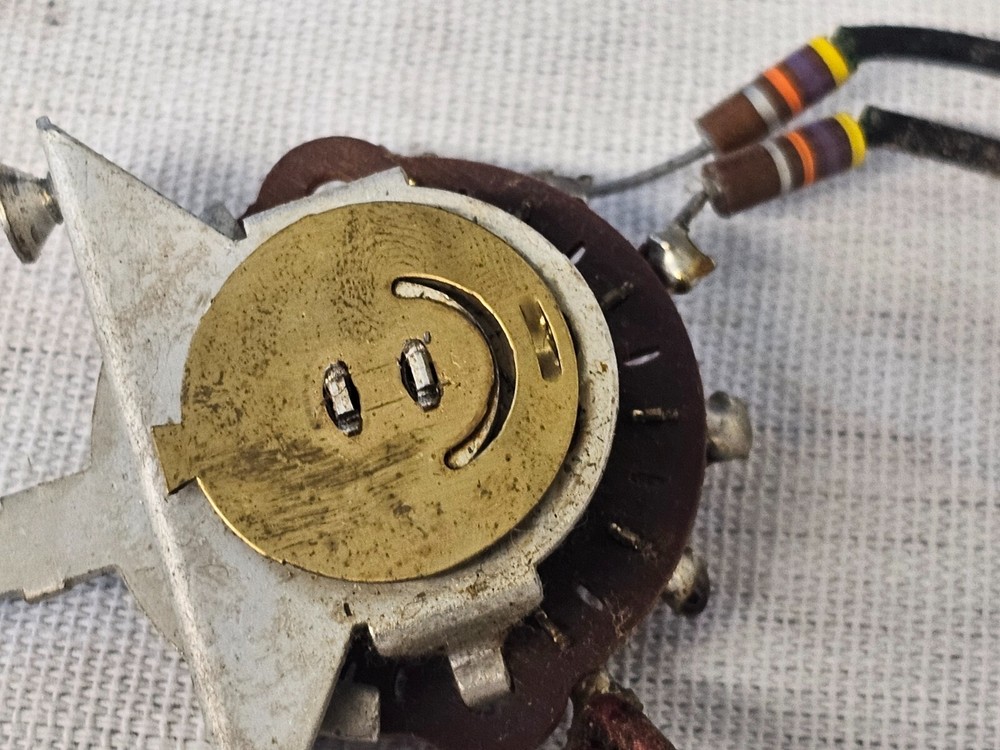 Bell Carillon 6060 Tube Amplifier Function Selector Toggle Switch Dial