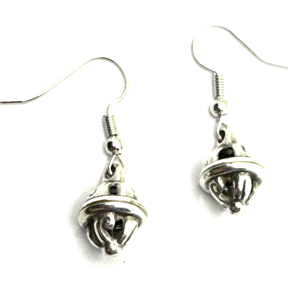 Brighton Silver Caged Beads Versatile Custom Earrings