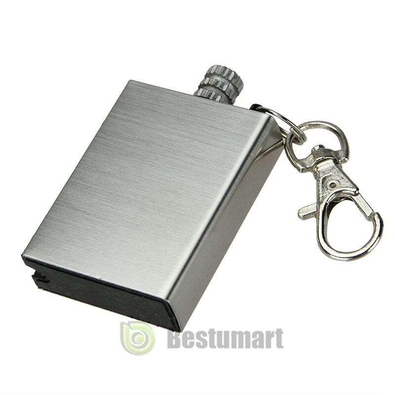 5Pcs Permanent Match Keychain Emergency Lighter Survival Tool Waterproof