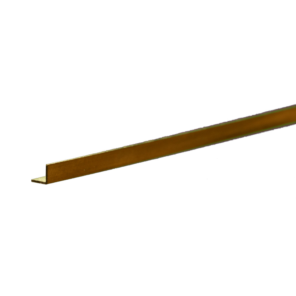 K&S Engineering Brass Angle 1/8in 300mm 9880