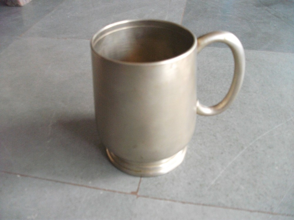 Vintage Brass Handcrafted Solid Unique Shape Cup, Collectible