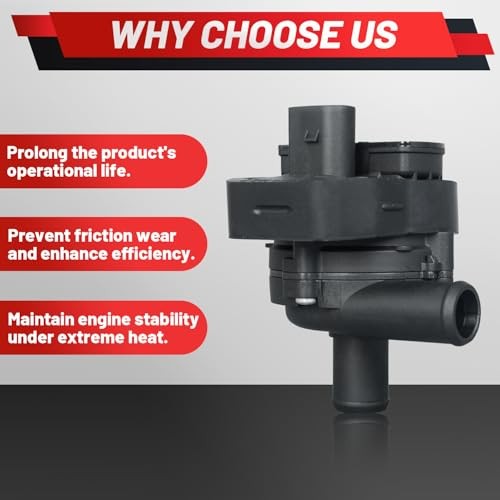 Engine Cooling Electric Water Pump Compatible with Mercedes-Benz AMG CLS550