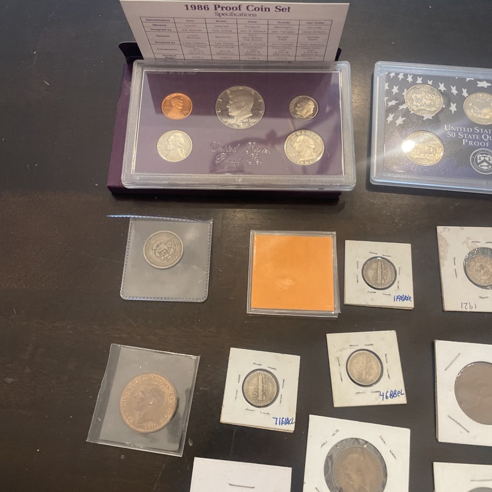 Lot Of Various Coins