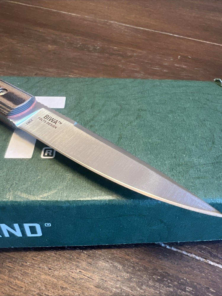 CRKT BIWA NEW BLACK AND BROWN HANDLE