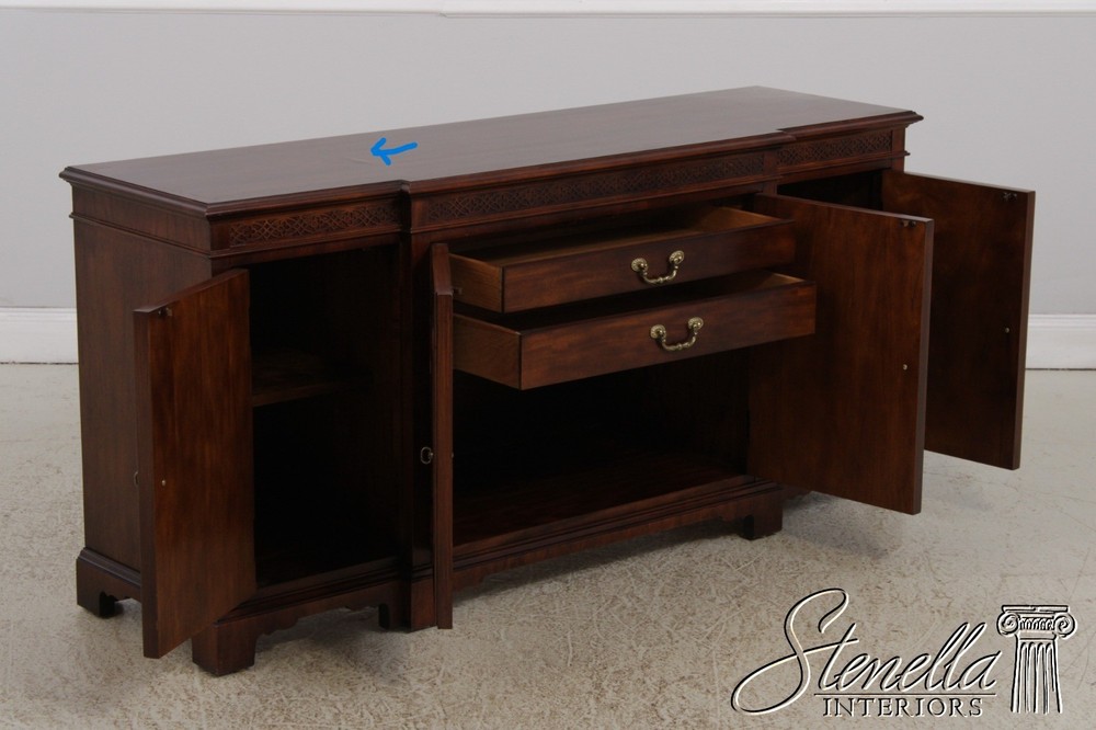 72230: CENTURY Mahogany 4 Door Buffet Sideboard