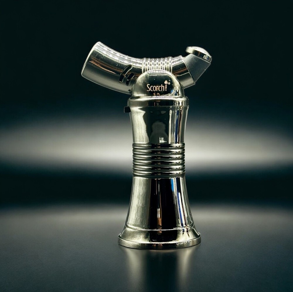 Scorch Torch 61446 45 Degree Adjustable flame Smooth Press Down Torch Lighter