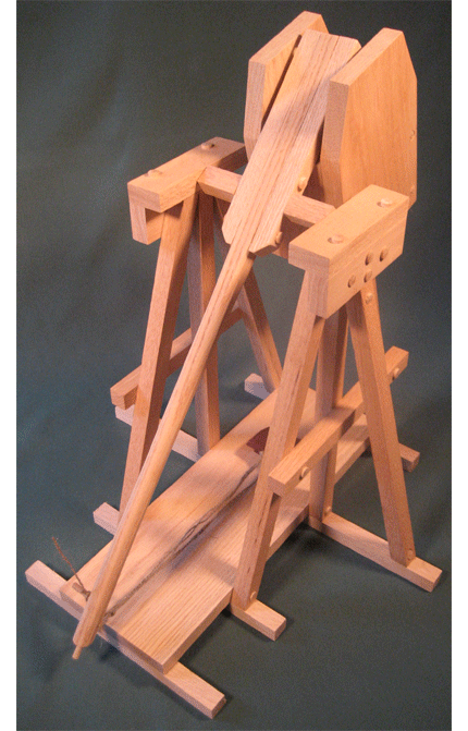 Trebuchet Plan 4-Pack - 4 Trebuchet Model Plans - Easy Build Step-by-Step Plans
