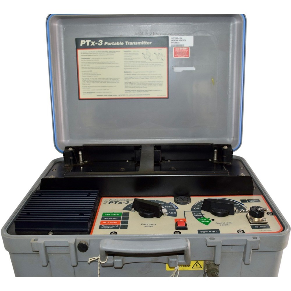 Radiodetection PTx-3 Portable Transmitter Cable Pipe Locator