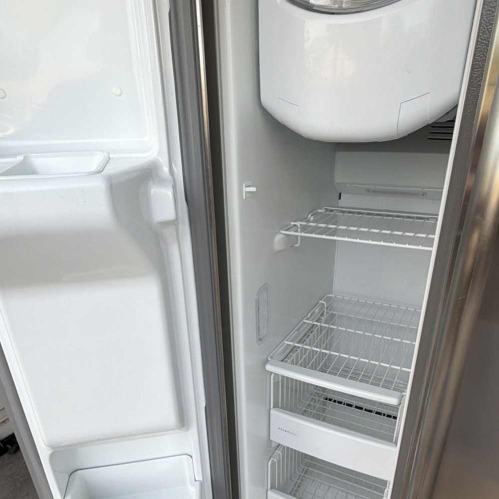 GE Profile PSHS9PGZBCSS Stainless Steel Side-by-Side Refrigerator, Ice Maker