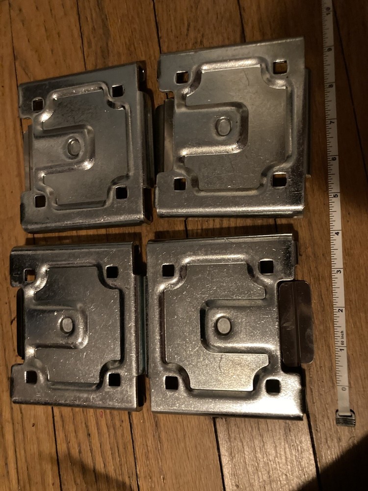 Quick release pad set for casters.