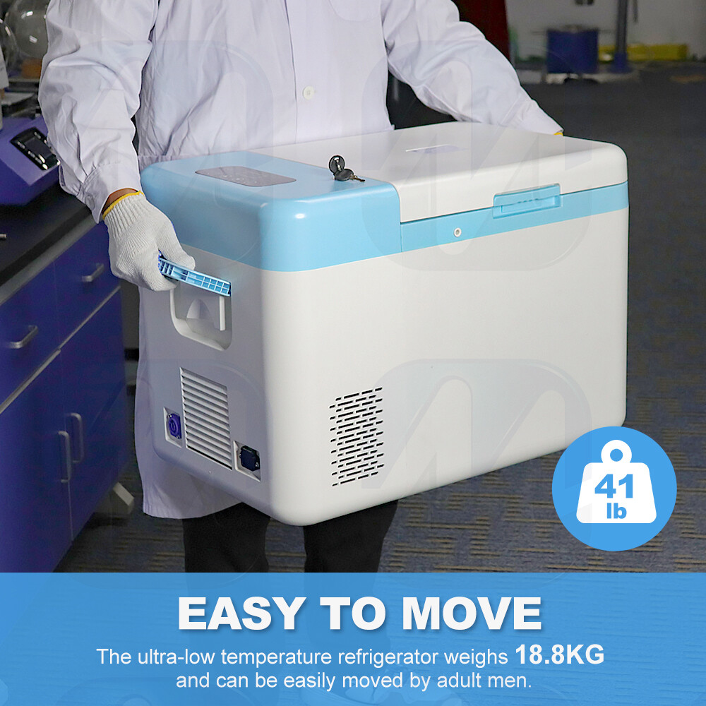 22L Ultra-Low Temperature Freezer Protable -86℃ for Laboratory Samples Storage