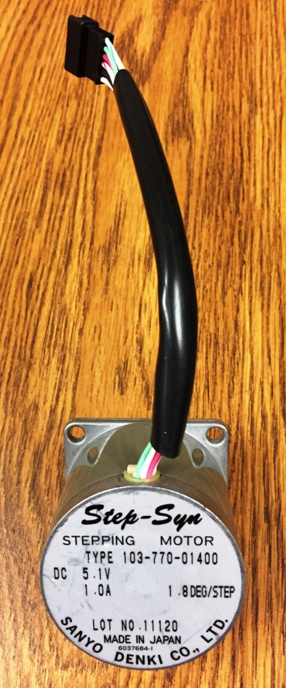 Sanyo Denki 103-770-01400 Step-Syn Stepping Motor