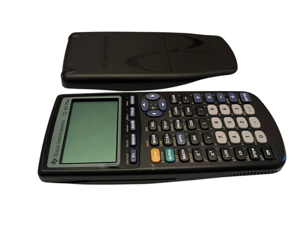 Texas Instruments TI-83 Plus Graphing Calculator Tested Great Condition