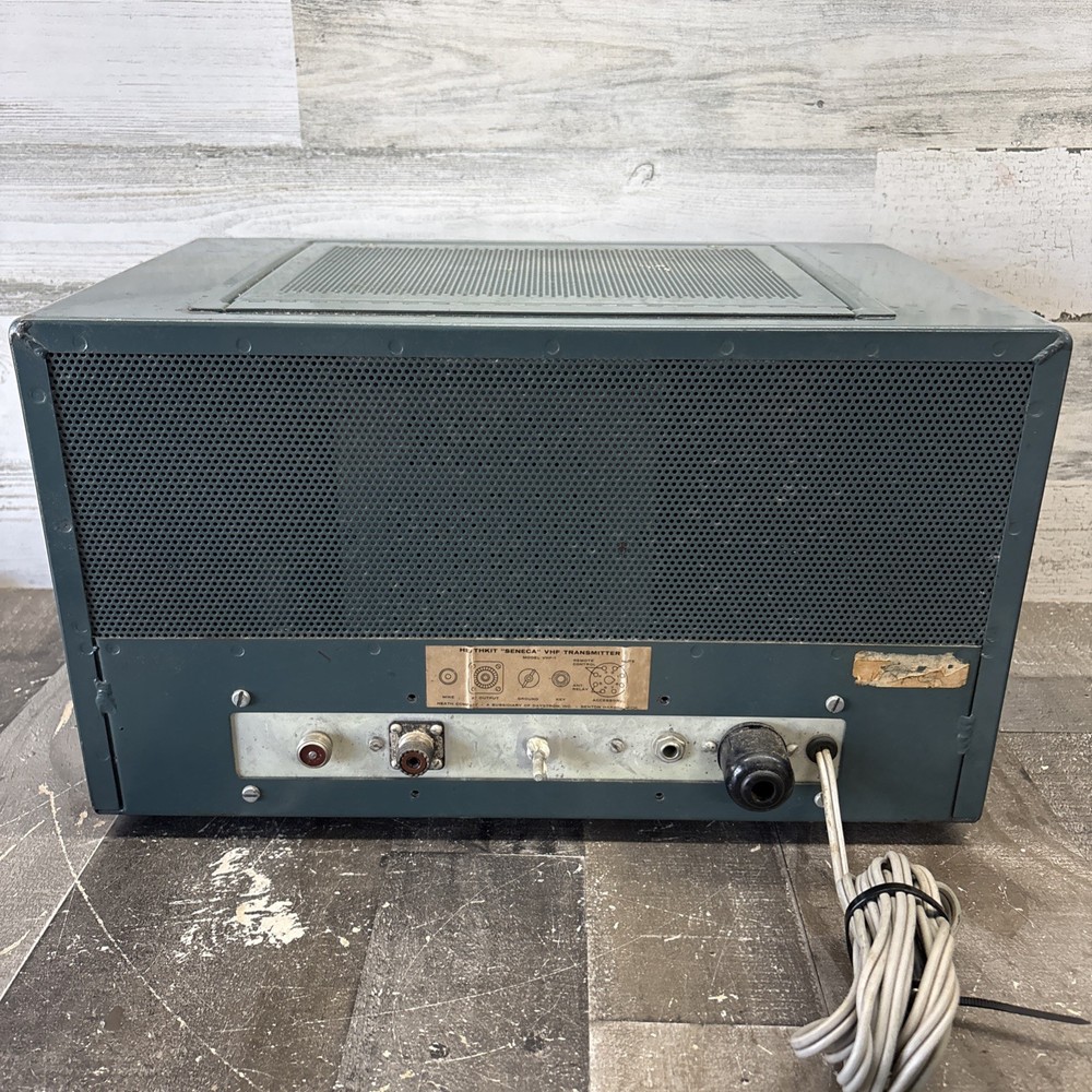 Heathkit Seneca VHF-1 Transmitter Powers On