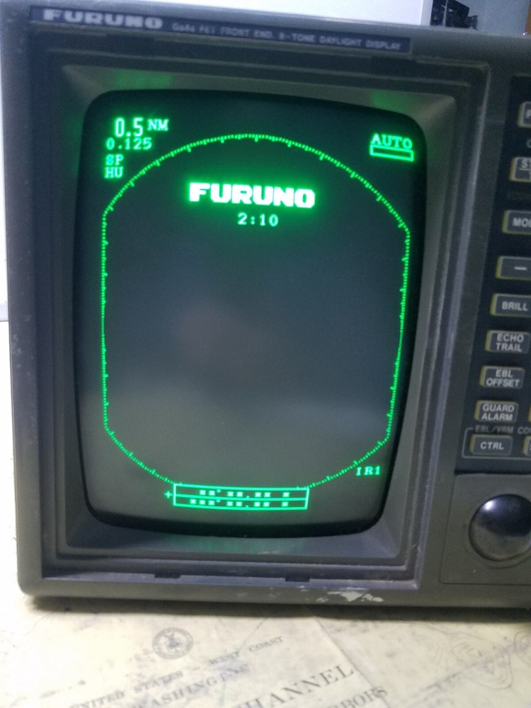 Furuno 1931 Mark 2 Marine Radar Display