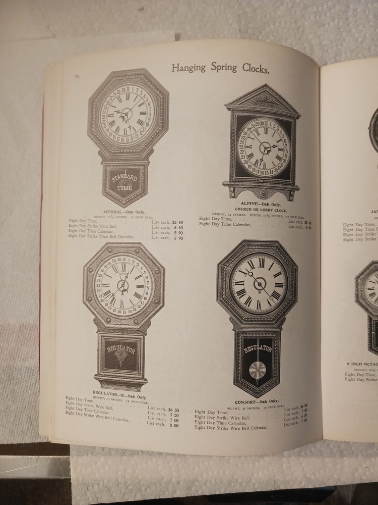 1901 To 1902 William L Gilbert Clock Co