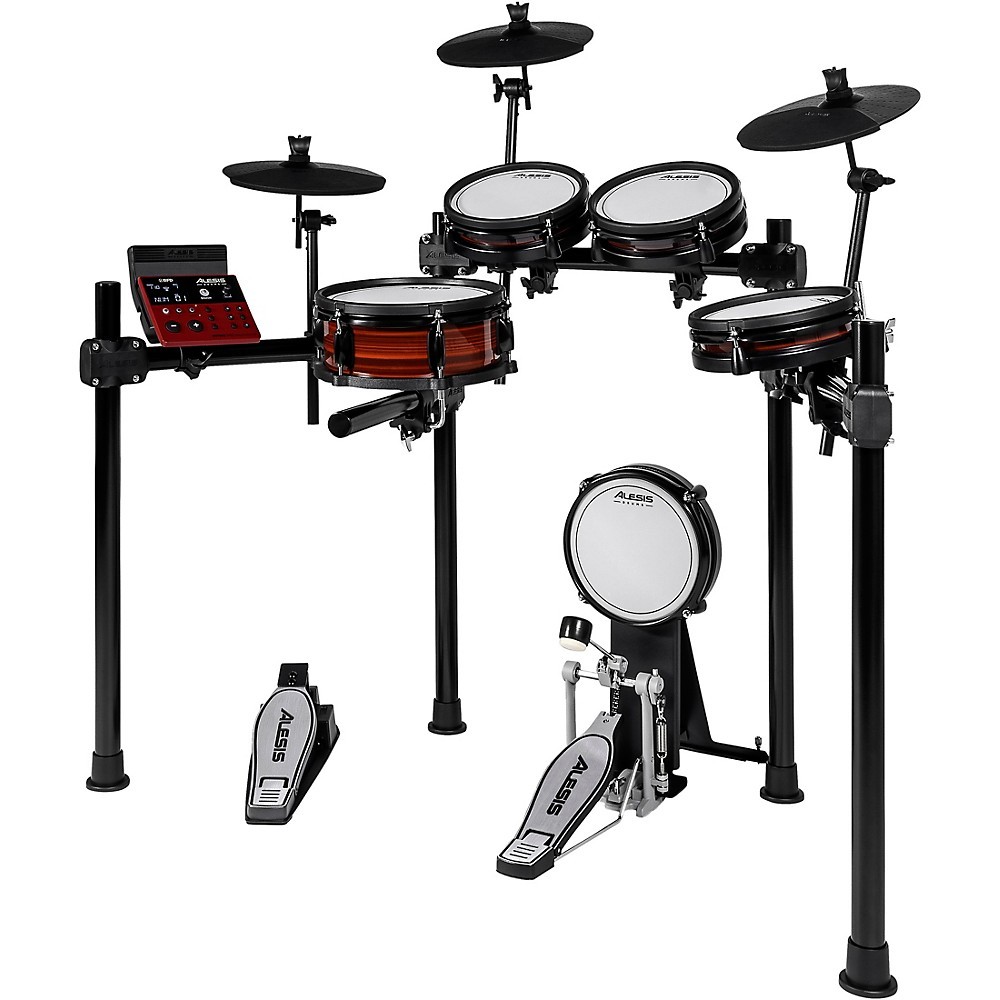 Alesis Nitro Pro 8-Piece Pro Electronic Drum Kit With Mesh Heads & Bluetooth