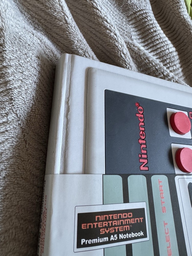 Premium 3D Nintendo Game Controller Journal - Pyramid Notebook Sketchbook