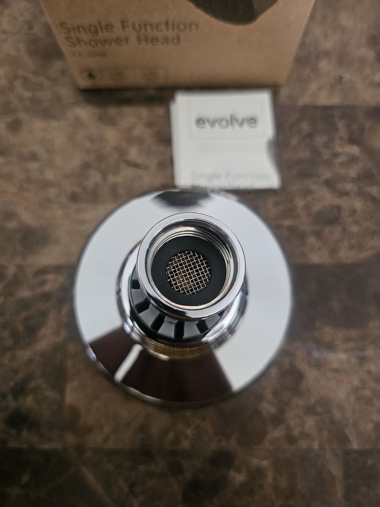 Evolve Brand Single Function Showerhead 1.5 GPM BRAND NEW IN BOX