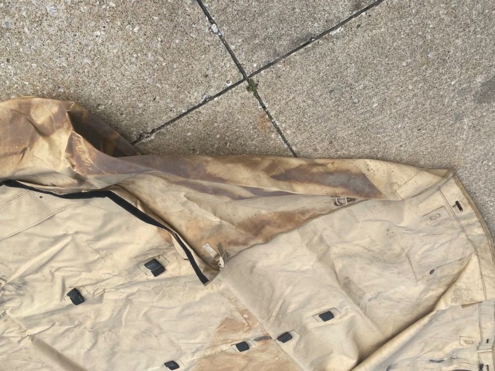 Humvee 2 Door Tan Cargo Cover