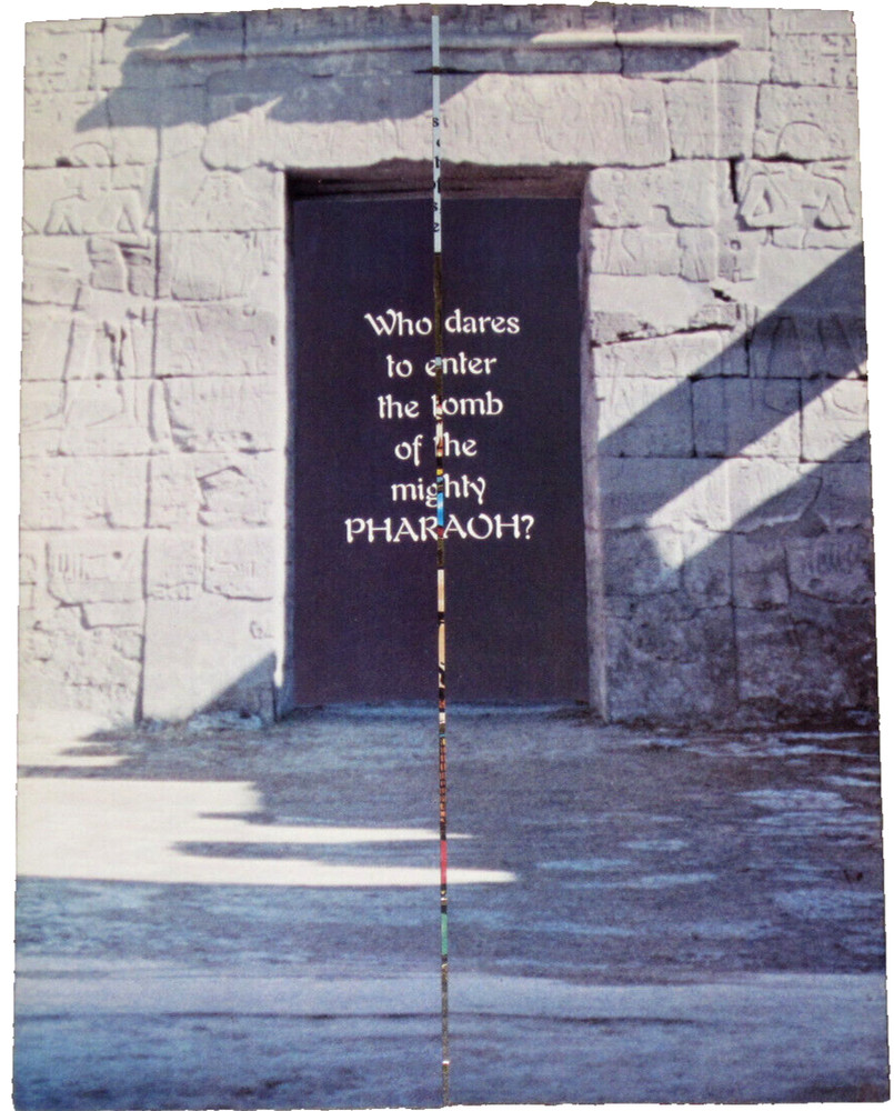 Pharaoh Williams Pinball Flyer / Brochure / Ad - Mint