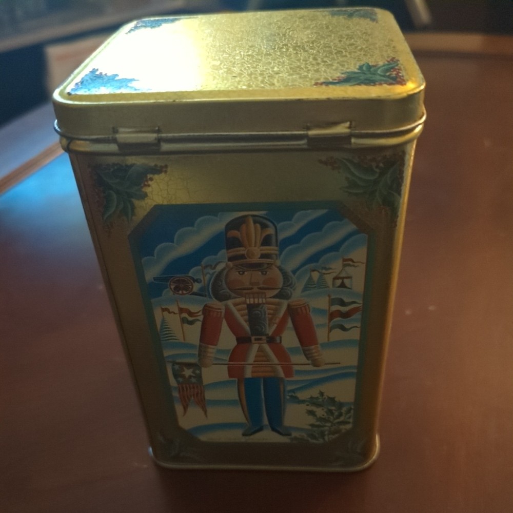 VTG Christmas Nutcracker Tin