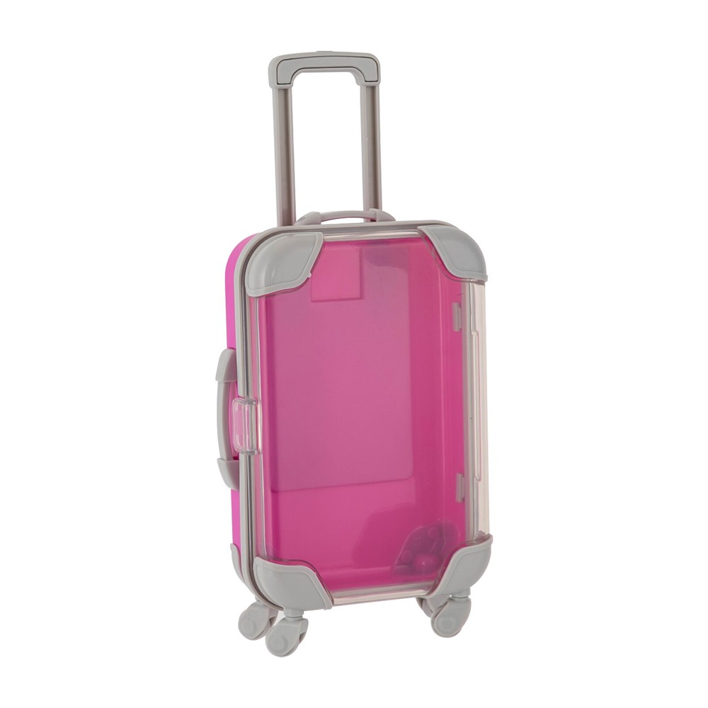 12 PCS Simulation Mini Trolley Cases Suitcase Set ABS Case Set W/4 Wheel