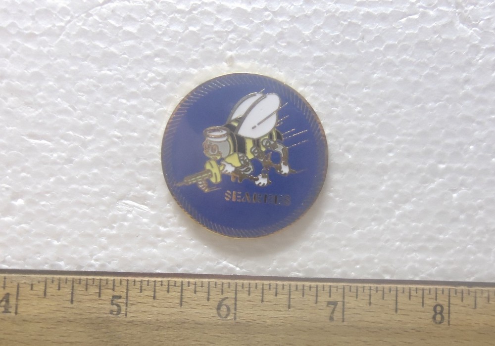 Large U. S. Navy Seabee's Pin