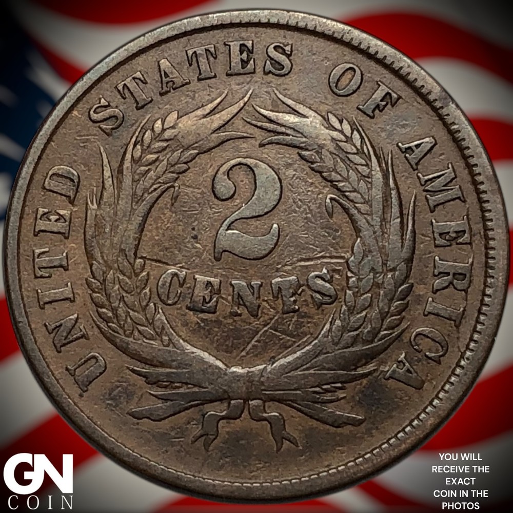 1865 2 Cent Piece Z0176