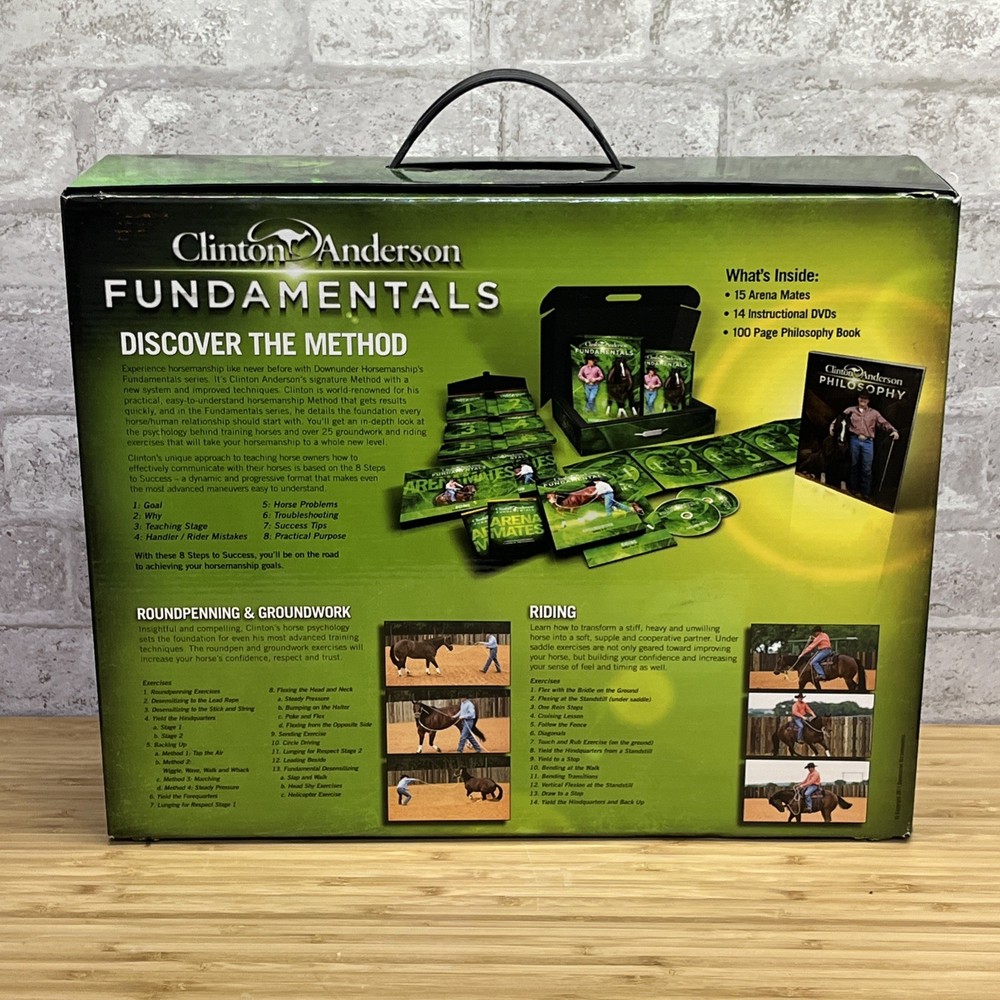 Clinton Anderson Fundamentals EMPTY Carrying Box ONLY