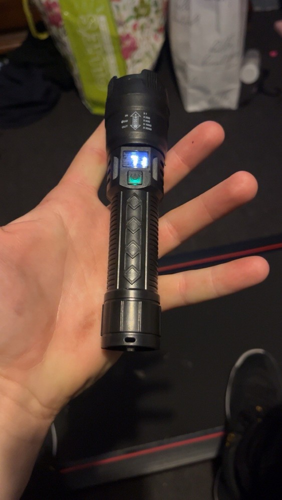 150 Lumen Rechargeable Type-C LED 3 Mode Flashlight