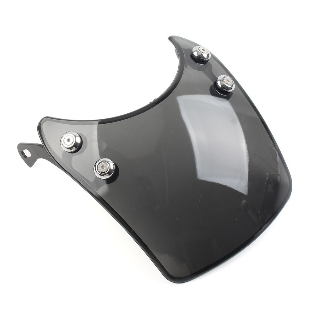 Headlight Windshield Windshield Universal for 5-7 Inch Gray