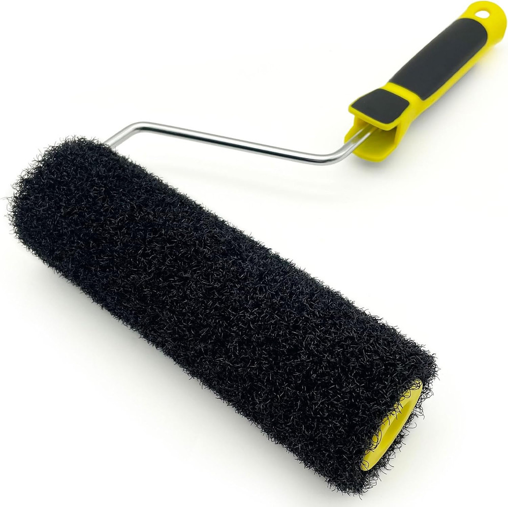 9 Inch Drywall Compound Roller, Drywall Texture Roller Brush, Suitable for Co...