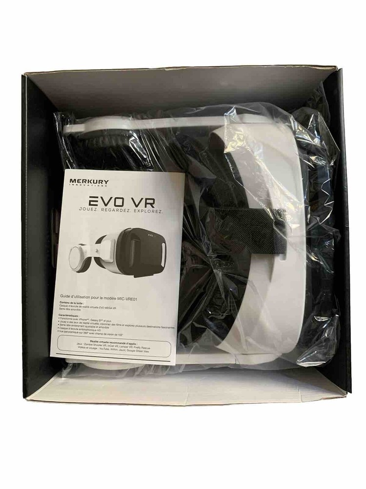 EVO VR Headset Works With All Smartphones Virtual Reality Viewer