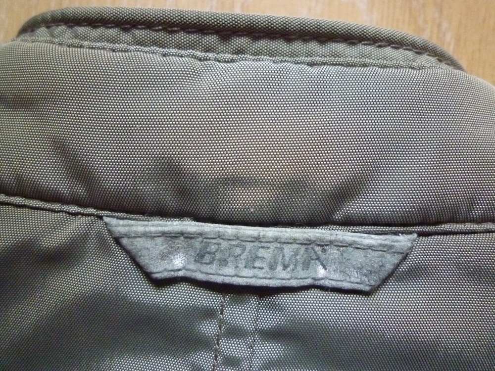 Brema Biker Style Padded Nylon Jacket Size 46