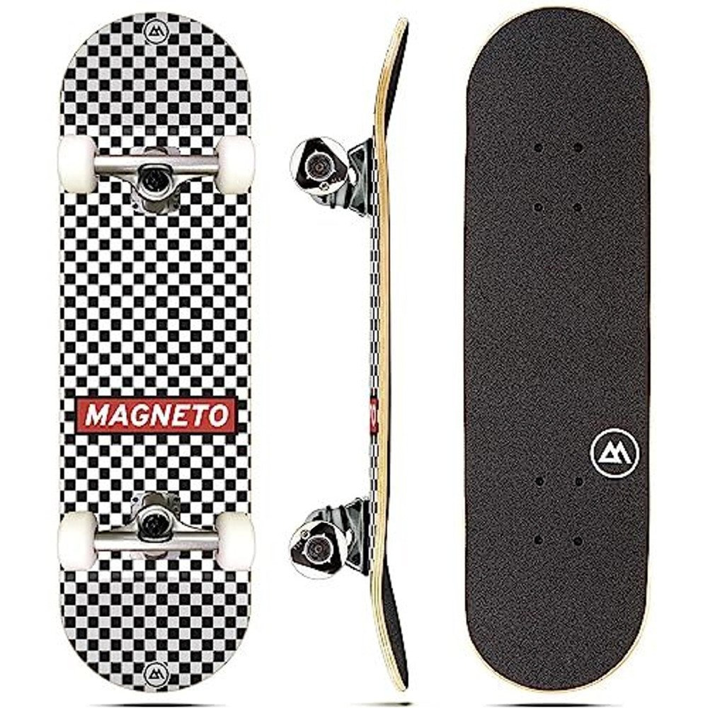 Complete Skateboard | Maple Wood | ABEC 5 Bearings | Double Kick Concave Deck...