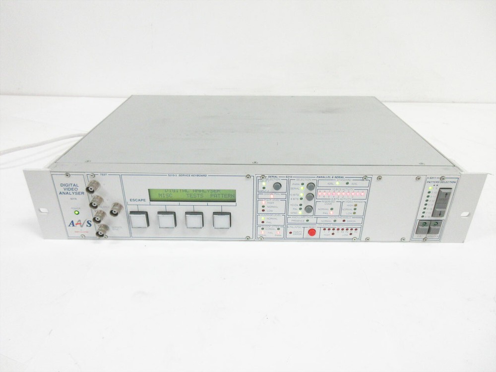 SENCORE AAVS S310 DIGITAL VIDEO ANALYSER