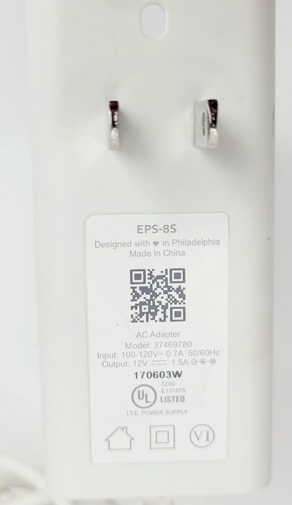 Xfinity Security XH1-TC Power Cord & Keypad ( Keypad Back Missing)