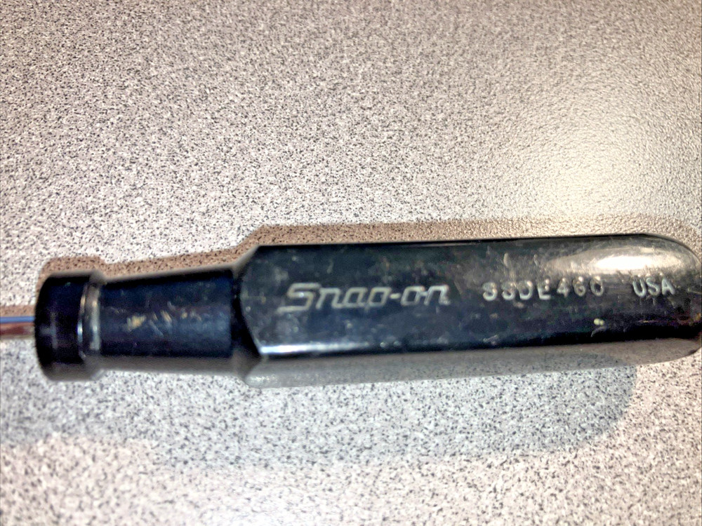 Snap-on Tools SSDE46C 1/8" Tip Electronic Thin Blade Flat Screwdriver USA