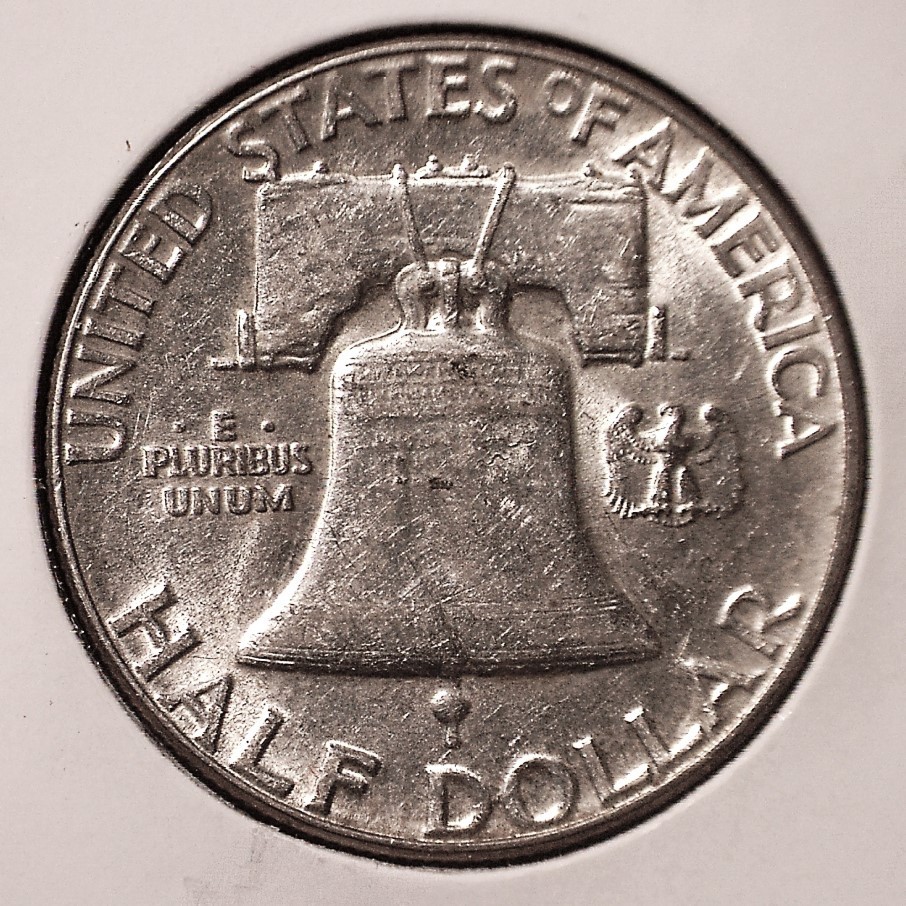1952 Franklin Half Dollar, BU #3128