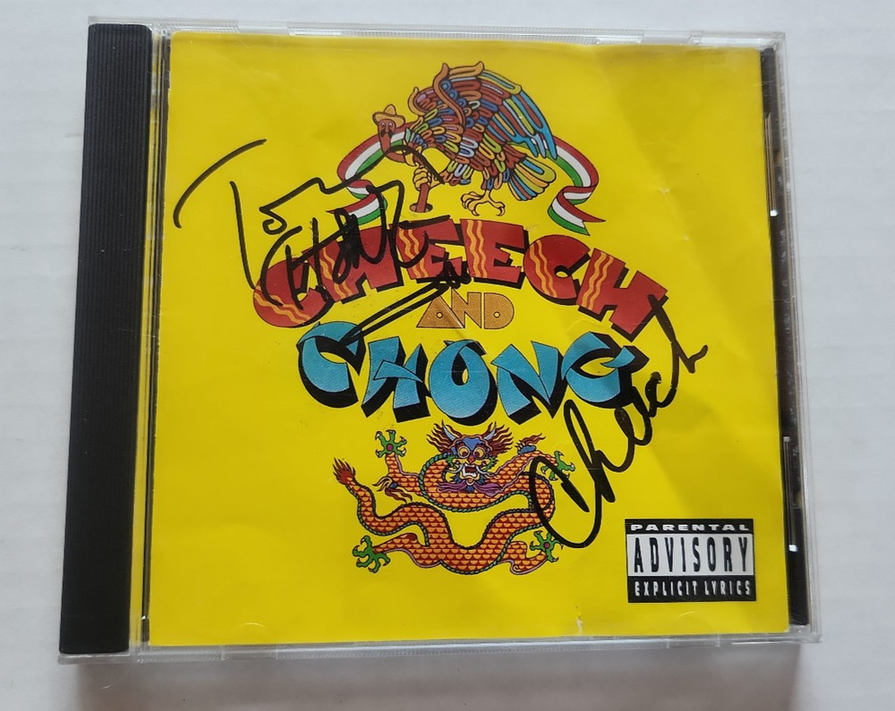 Cheech Marin & Tommy Chong CD with Signed Autographed Insert **DMG, SEE NOTES*